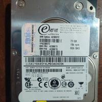2 Hard Disk 2,5" SAS IBM 73Gb 15k rpm