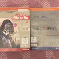 Libro “vivere la filosofia” 2 + quaderno inglese