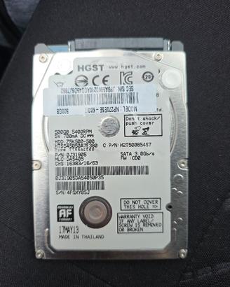 Hard Disk 500 GB Sata 2,5