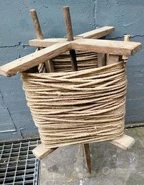 MULINELLO  VINTAGE CON  TELAIO DI LEGNO