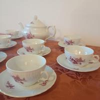 Servizio da tè X6 persone Richard Ginori Magenta 