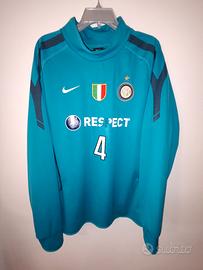 Giacca maglia indossata Zanetti Inter Milan 2010