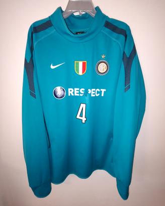 Giacca maglia indossata Zanetti Inter Milan 2010