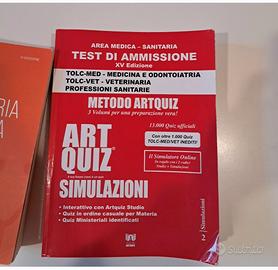 Libri per preparazione test medicina