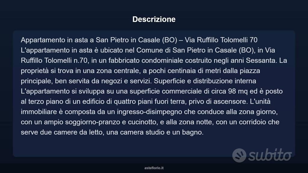 Appartamento – San Pietro in Casale, Sant'Alberto - Vista 5
