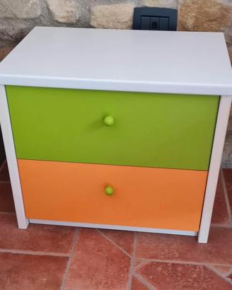 Comodini pensili cassettiera come nuovi