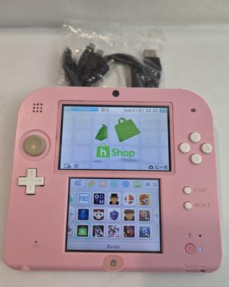 2DS Rosa - SD 32GB - Pronta all'uso