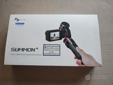 Gimbal con Fotocamera e stabilizzatore 3 assi 