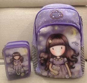 Zaino scuola Santoro Gorjuss + astuccio