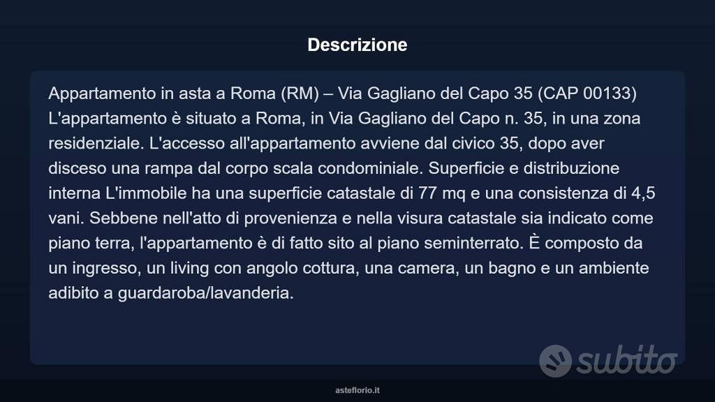Appartamento – Roma, Torre Gaia - Vista 3