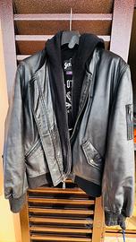 Giubbotto di pelle pieno fiore schott originale