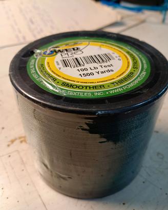 Trecciato pesca spectra dyneema 1370 mt 0.50 mm