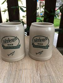 Bicchieri birra in ceramica