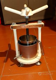 torchietto premitutto in  acciaio inox
