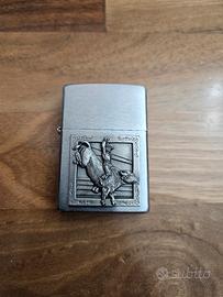 Zippo originale Rodeo Bull Rider 3D – Nuovo mai us