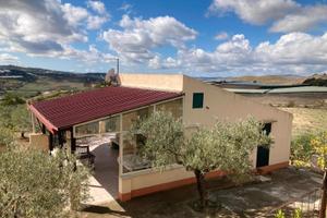 Villetta con uliveto