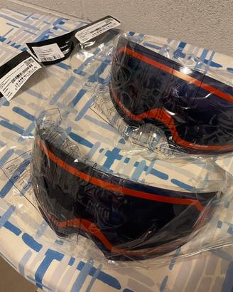 Visiera nera parasole casco LS2 900 Valiant II