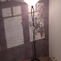 Cantori lampada a stelo in ferro mod. Alba