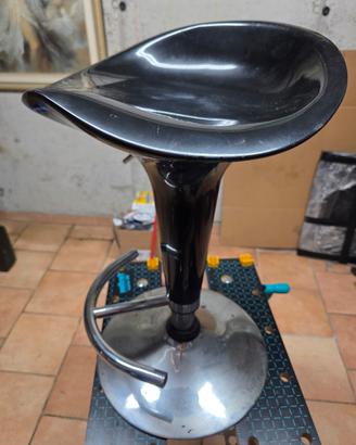 Sgabello con Altezza Regolabile e Poggiapiedi

