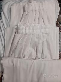 Coppia tende bianche 