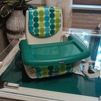 alzata Chicco  sedia regolabile con vassoio 