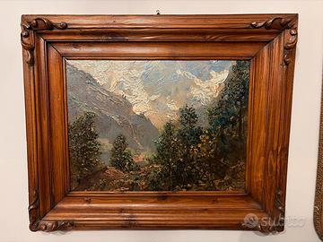 Dipinto ad olio di G Guarlotti