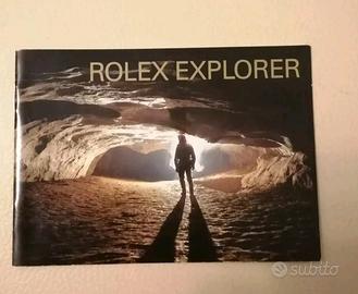 BOOKLET ROLEX EXPLORER ANNO 2009 ITA ORIGINALE