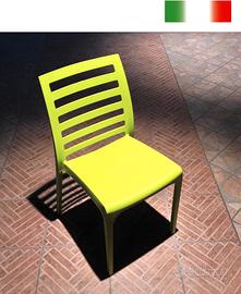 set 4 sedie Riga Sedia, Verde Lime,sedia