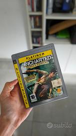 PS3 Uncharted 1 e 3 perfettamente funzionante 