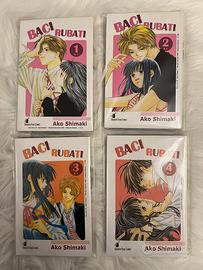 “ Baci rubati “ serie completa ( 1-4 ) manga