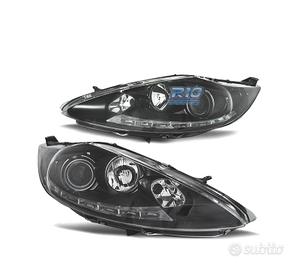 FARI FORD FIESTA 08-12 LUCE DIURNA NERO