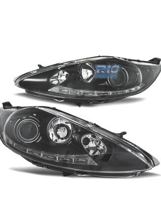FARI FORD FIESTA 08-12 LUCE DIURNA NERO