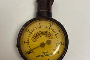 PRESSOMETRO IMPERO VINTAGE BACHELITE PRESSIONE