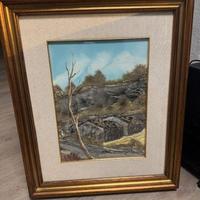 Quadro Autore Vittorio Mandes '75 (1935-2009)