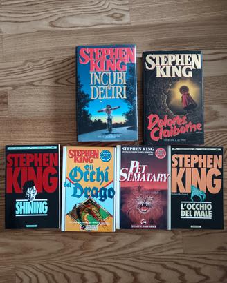 Lotto libri Stephen King 