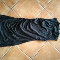 tubino nero senza maniche 