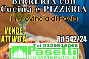 Provincia di Pavia BIRRERIA con cucina e PIZZERIA