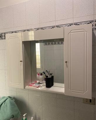 Mobile pensile Con specchio per bagno