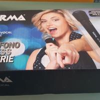 Microfono wireless a batterie