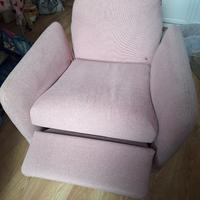 Poltrona reclinabile Ikea Rosa antico