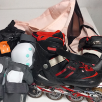 Pattini Roller Sport Specialist,protezioni,borsone