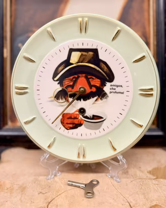 Orologio Pubblicitario Paulista  A Testa - Vintage