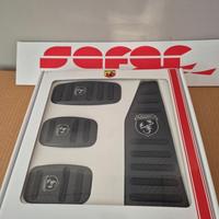 FIAT 500 ABARTH PEDALIERA IN CARBONIO NUOVA ED ORI