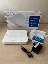 Smart modem WiFi ADSL e Fibra TIM