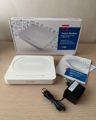 Smart modem WiFi ADSL e Fibra TIM