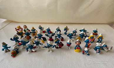 Villaggio puffi Schleich anni 89-90 peyo