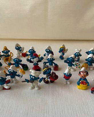Villaggio puffi Schleich anni 89-90 peyo