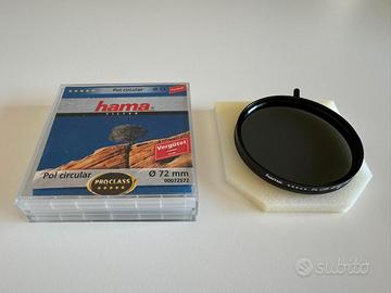 Filtro foto circolare polarizzatore Hama