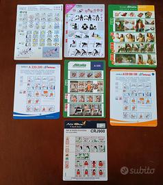 Lotto 7 safety card compagnie aeree diverse