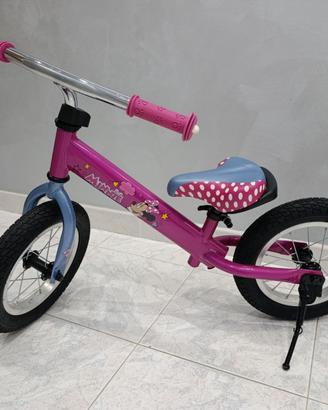 Bici senza pedali Balance bike Minnie 12"